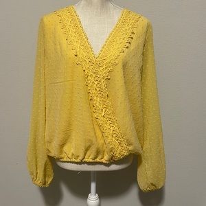 Yellow blouse